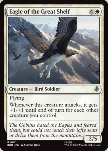 Eagle of the Great Shelf 011/193 de O Hobbit (Magic)
