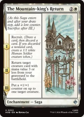 The Mountain-king's Return 022/193 de O Hobbit (Magic)