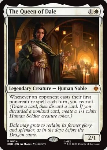 The Queen of Dale 024/193 de O Hobbit (Magic)