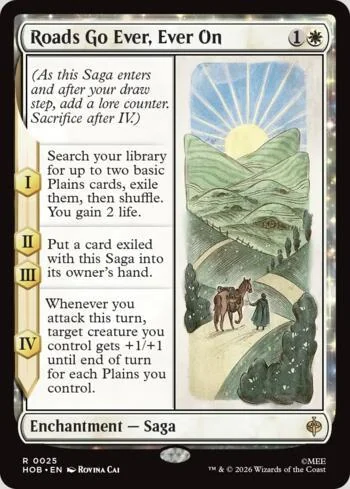 Roads Go Ever, Ever On 025/193 de O Hobbit (Magic)