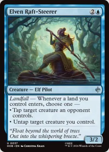 Elven Raft-Steerer 037/193 de O Hobbit (Magic)