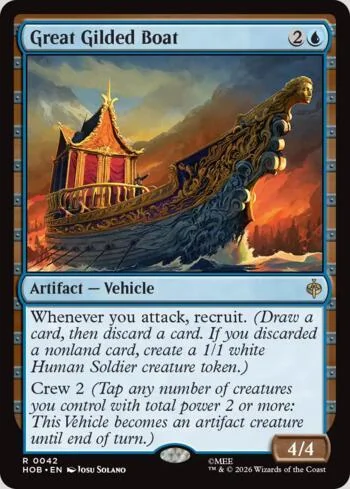Great Gilded Boat 042/193 de O Hobbit (Magic)