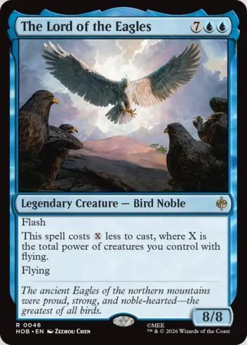 The Lord of the Eagles 046/193 de O Hobbit (Magic)
