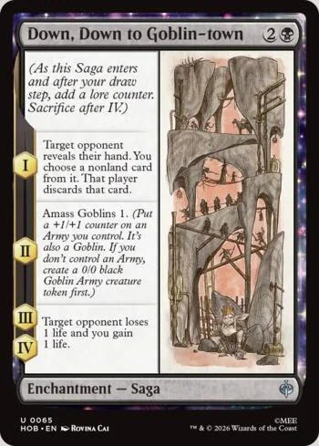 Down, Down to Goblin-town 065/193 de O Hobbit (Magic)