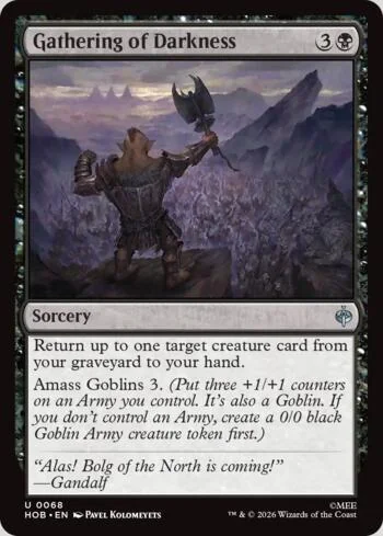 Gathering of Darkness 068/193 de O Hobbit (Magic)