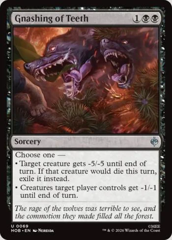 Gnashing of Teeth 069/193 de O Hobbit (Magic)