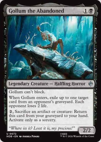 Gollum the Abandoned 072/193 de O Hobbit (Magic)