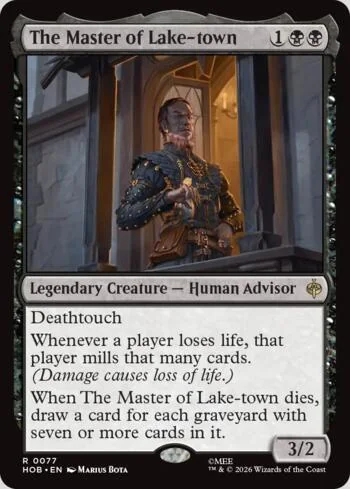 The Master of Lake-town 077/193 de O Hobbit (Magic)