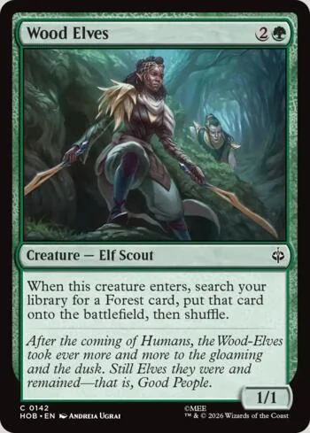 Wood Elves 142/193 de O Hobbit (Magic)
