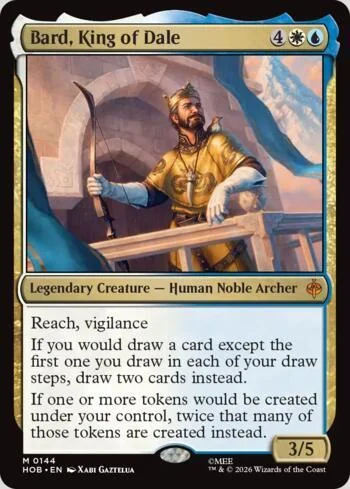 Bard, King of Dale 144/193 de O Hobbit (Magic)