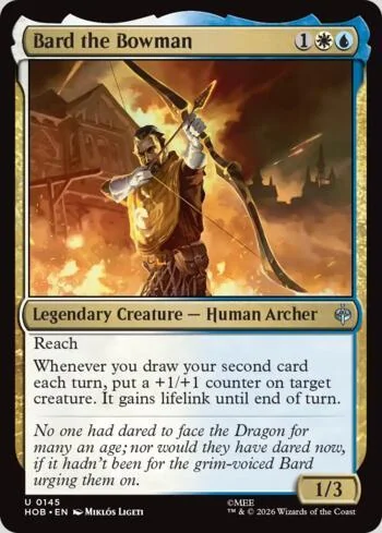 Bard the Bowman 145/193 de O Hobbit (Magic)