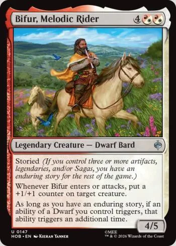 Bifur, Melodic Rider 147/193 de O Hobbit (Magic)