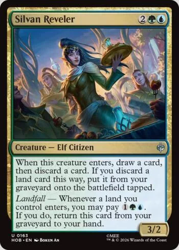 Silvan Reveler 163/193 de O Hobbit (Magic)