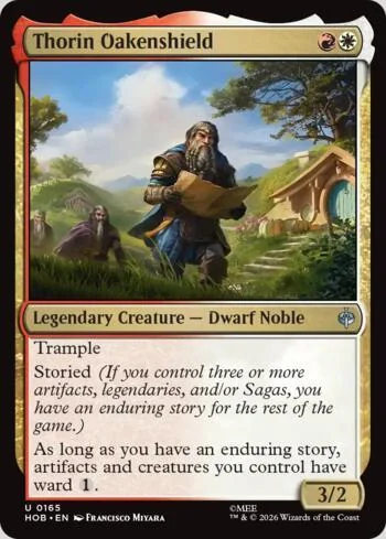 Thorin Oakenshield 165/193 de O Hobbit (Magic)