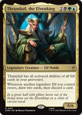 Thranduil, the Elvenking 167/193 de O Hobbit (Magic)