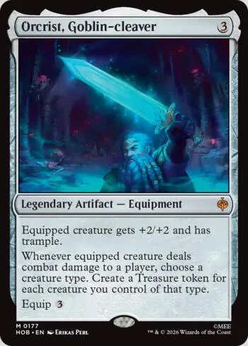 Orcrist, Goblin-cleaver 177/193 de O Hobbit (Magic)