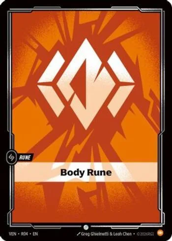 Body Rune R04 de Vendetta (Riftbound)