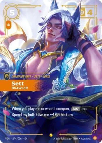 Sett, Brawler SP4 de Vendetta (Riftbound)