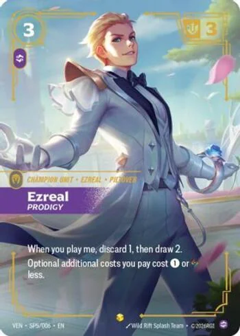Ezreal, Prodigy SP5 de Vendetta (Riftbound)