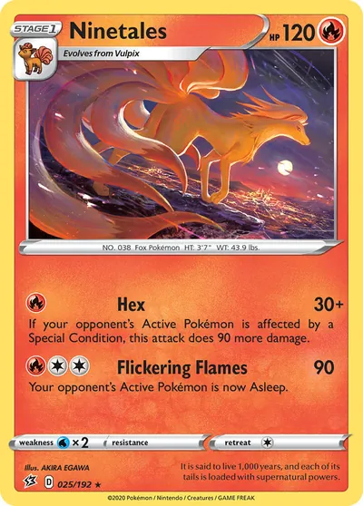 Ninetales - Rixa Rebelde - ilustração de Akira Egawa