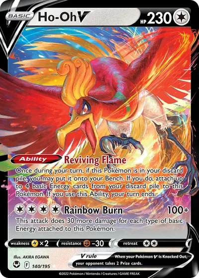 Ho-Oh-V - Tempestade Prateada - ilustração de Akira Egawa