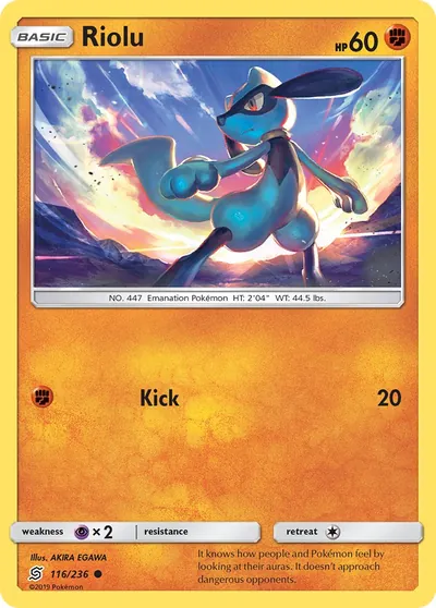Riolu - Sintonia Mental - ilustração de Akira Egawa
