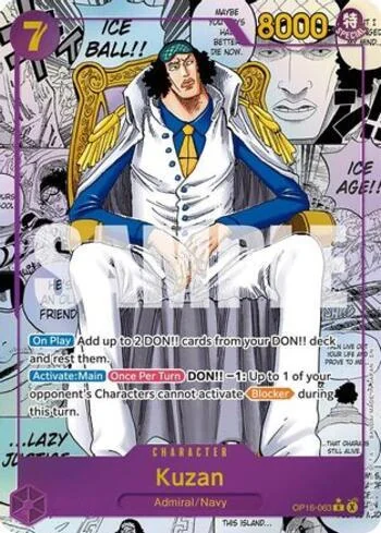 Kuzan (Manga OP16-063-MA