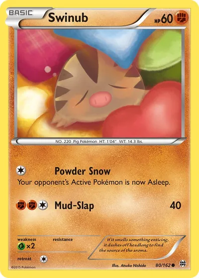 Swinub - Turbo Revolução - ilustração de Atsuko Nishida