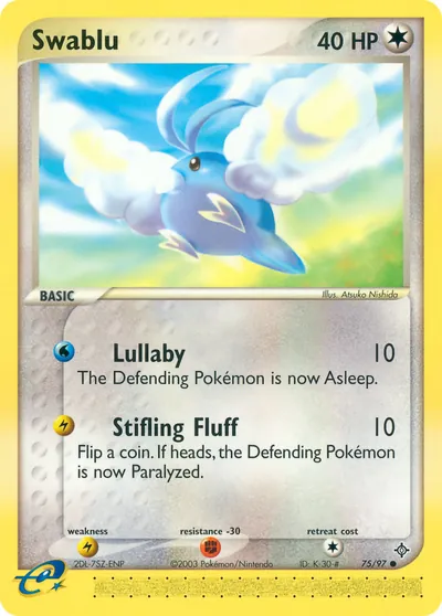 Swablu - Dragon - ilustração de Atsuko Nishida