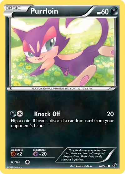 Purrloin - Poderes Emergentes - ilustração de Atsuko Nishida