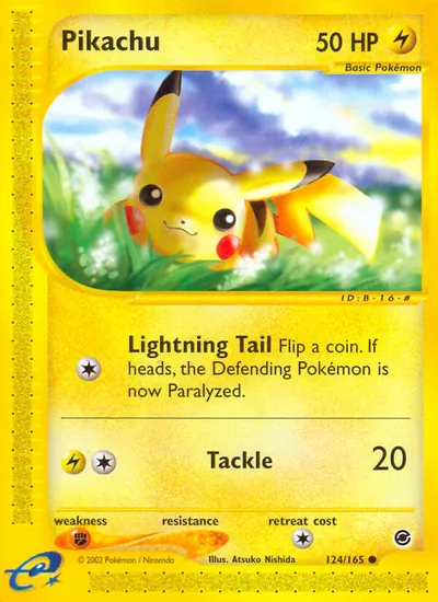 Pikachu - Expedition - ilustração de Atsuko Nishida