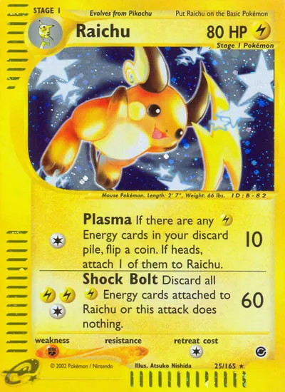 Raichu - Expedition - ilustração de Atsuko Nishida