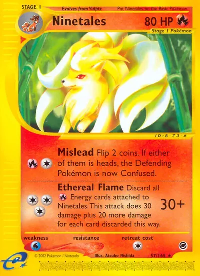 Ninetales - Expedition - ilustração de Atsuko Nishida
