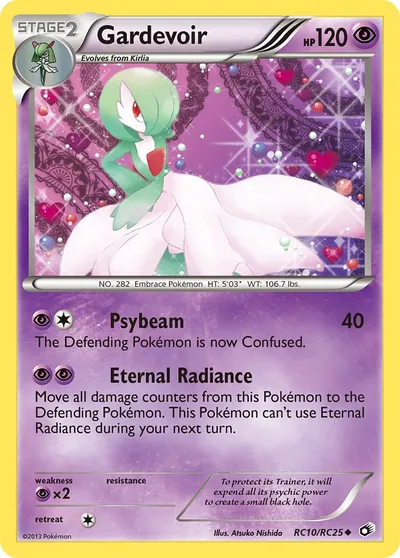 Gardevoir - Tesouros Lendários - ilustração de Atsuko Nishida
