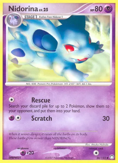 Nidorina - Tesouros Misteriosos - ilustração de Atsuko Nishida