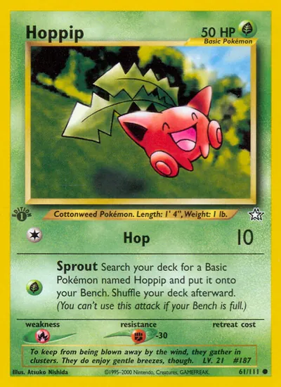 Hoppip - Neo Genesis - ilustração de Atsuko Nishida