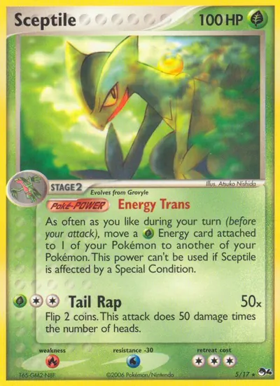 Sceptile - POP Series 4 - ilustração de Atsuko Nishida