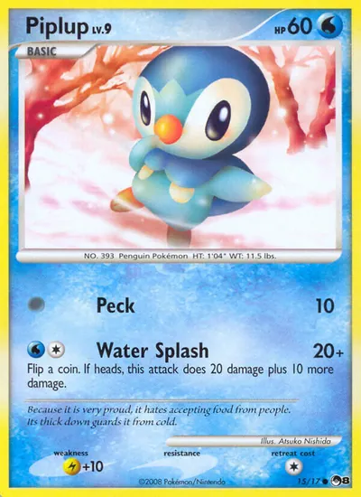 Piplup - POP Series 8 - ilustração de Atsuko Nishida