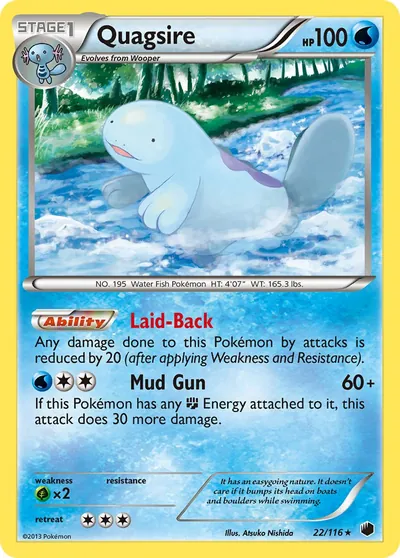 Quagsire - Congelamento de Plasma - ilustração de Atsuko Nishida