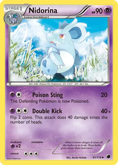Nidorina - Congelamento de Plasma - ilustração de Atsuko Nishida