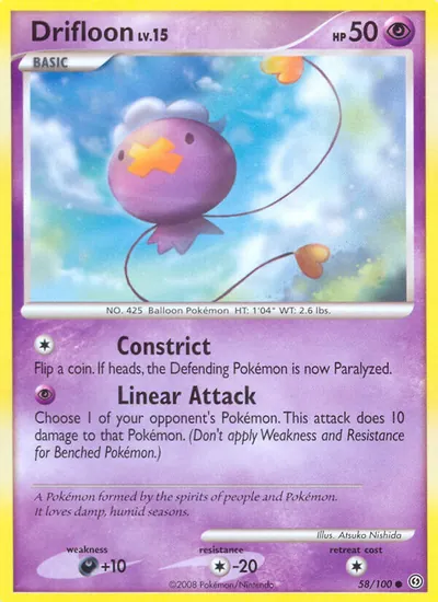 Drifloon - Stormfront - ilustração de Atsuko Nishida