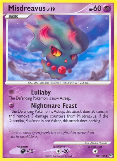 Misdreavus - Stormfront - ilustração de Atsuko Nishida