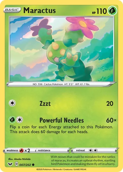 Maractus - Espada e Escudo - ilustração de Atsuko Nishida