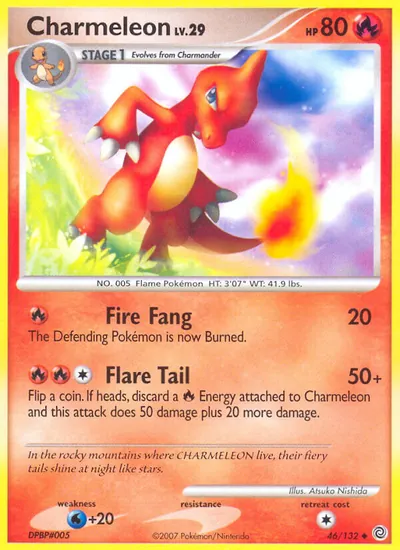 Charmeleon - Maravilhas Secretas - ilustração de Atsuko Nishida