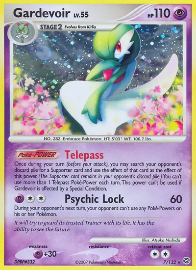 Gardevoir - Maravilhas Secretas - ilustração de Atsuko Nishida
