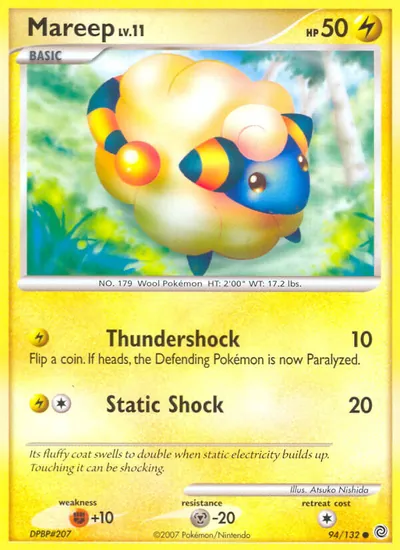 Mareep - Maravilhas Secretas - ilustração de Atsuko Nishida