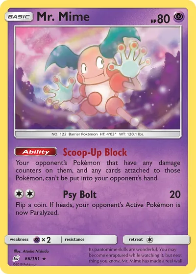 Mr. Mime - União de Aliados - ilustração de Atsuko Nishida
