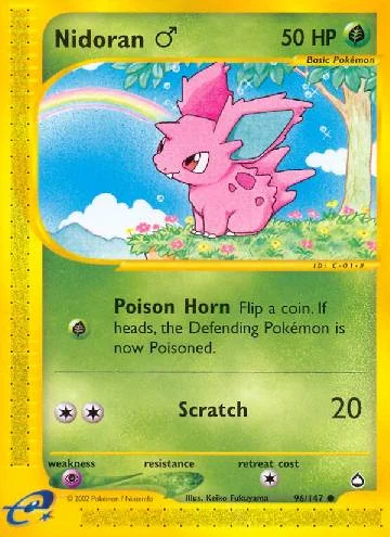 Nidoran Macho 96/147