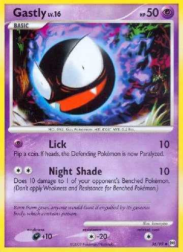Gastly 36/99
