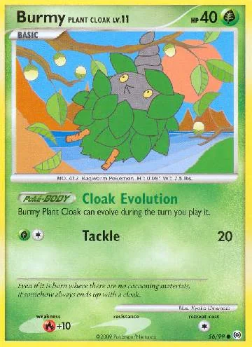 Burmy Casca de Planta 56/99